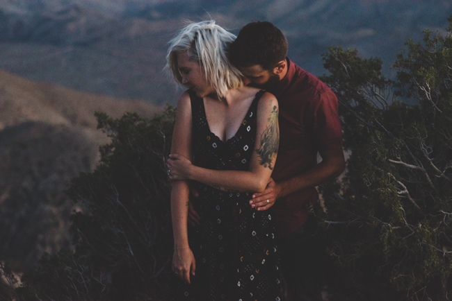 Joshua Tree California engagement session in the desert, Joshua Tree Elopement Photographers The Colagrossis